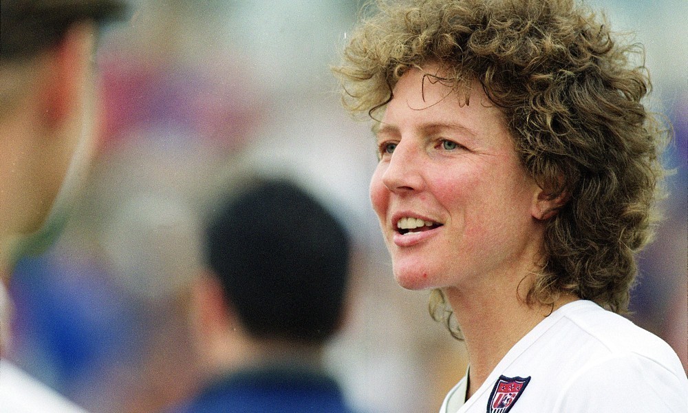 Michelle Akers melhoras de futebol da hist&oacute;ria