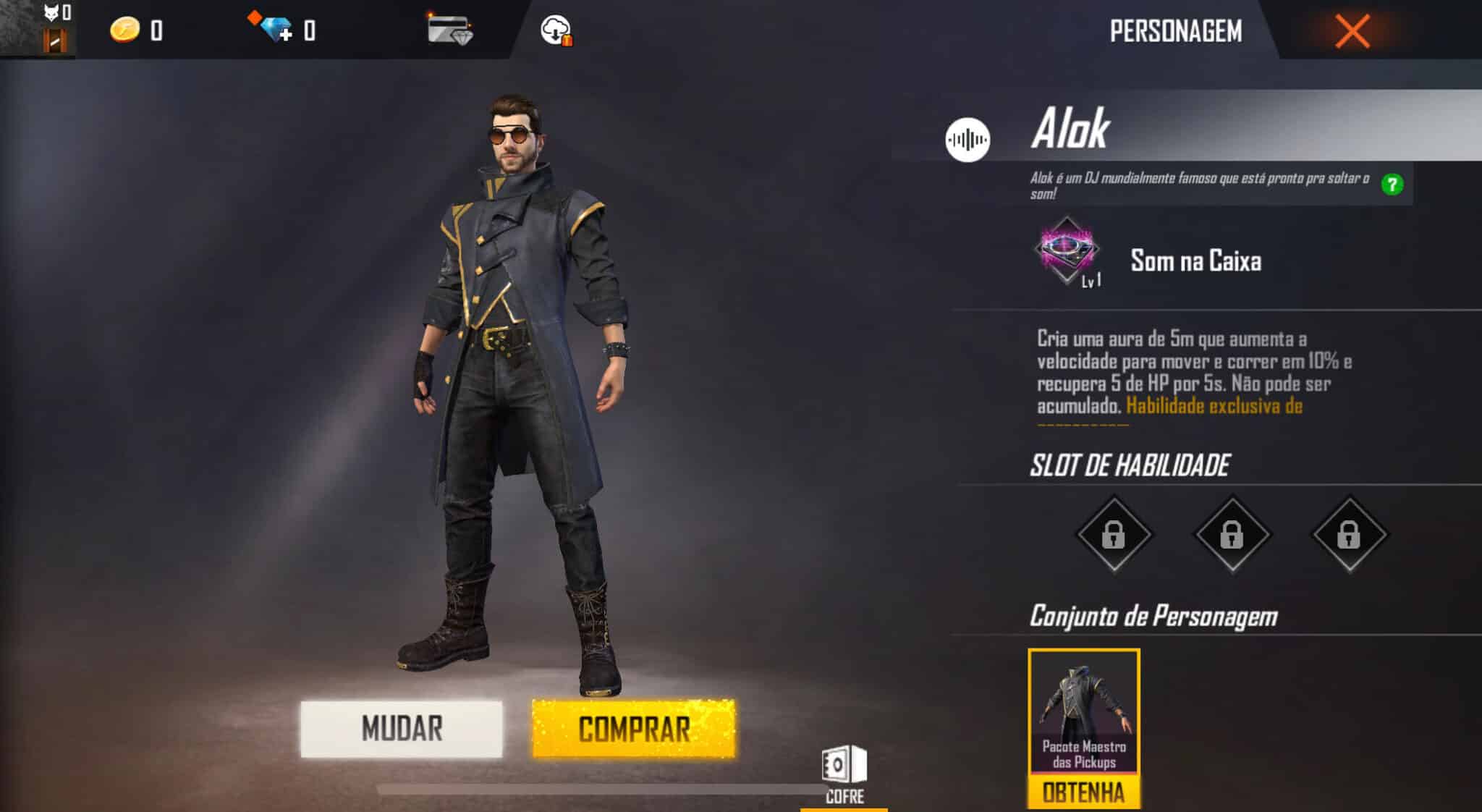 Personagens do Free Fire Alok