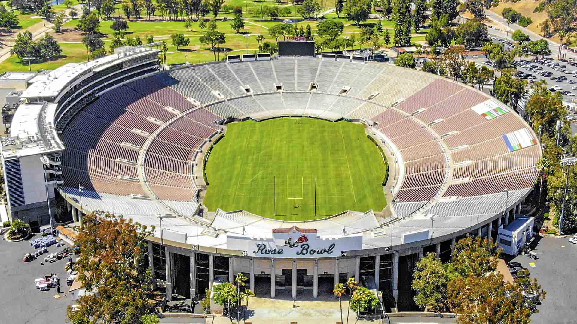 maiores estadios do mundo estadio rose bowl