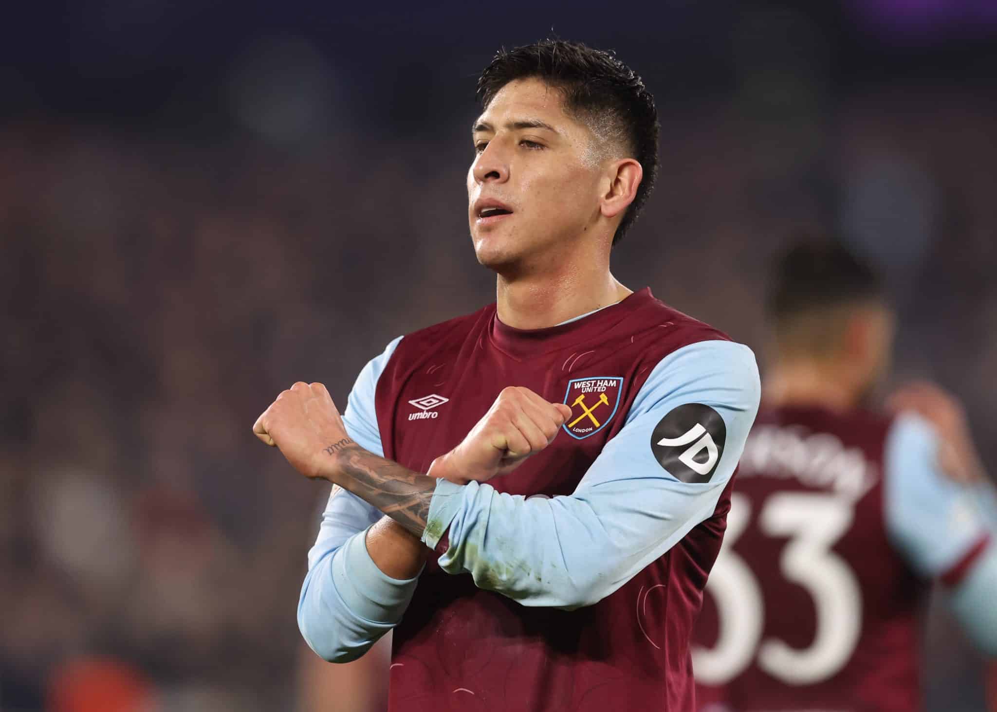 Edson Alvarez no West Ham