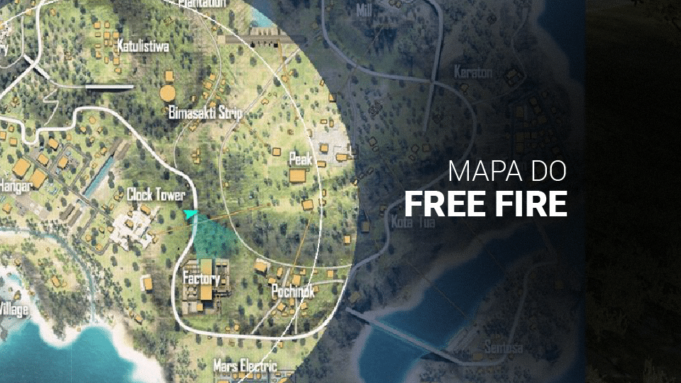 Mapas do Free Fire: conhe&ccedil;a Kalahari, Purgat&oacute;rio e Bermuda
