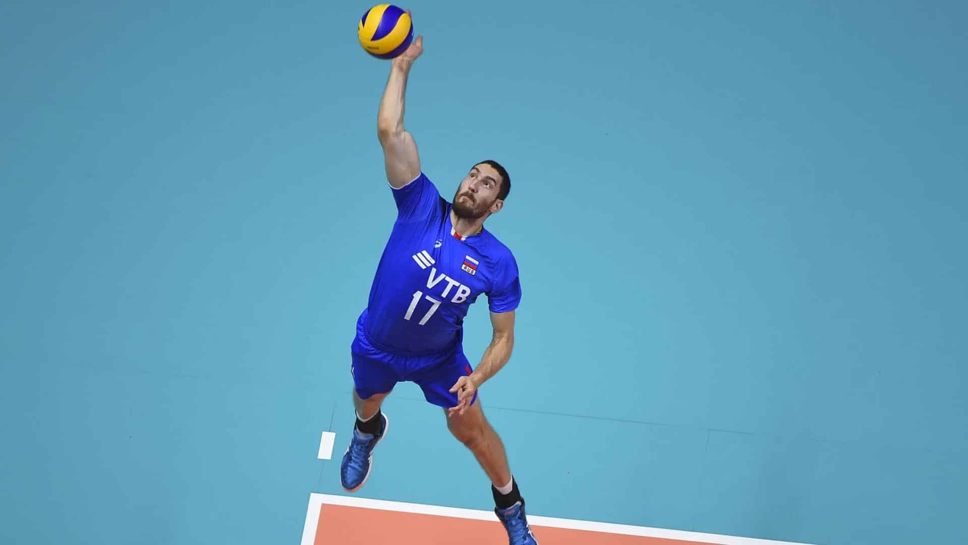 Maksim Mikhaylov melhores opostos do volei
