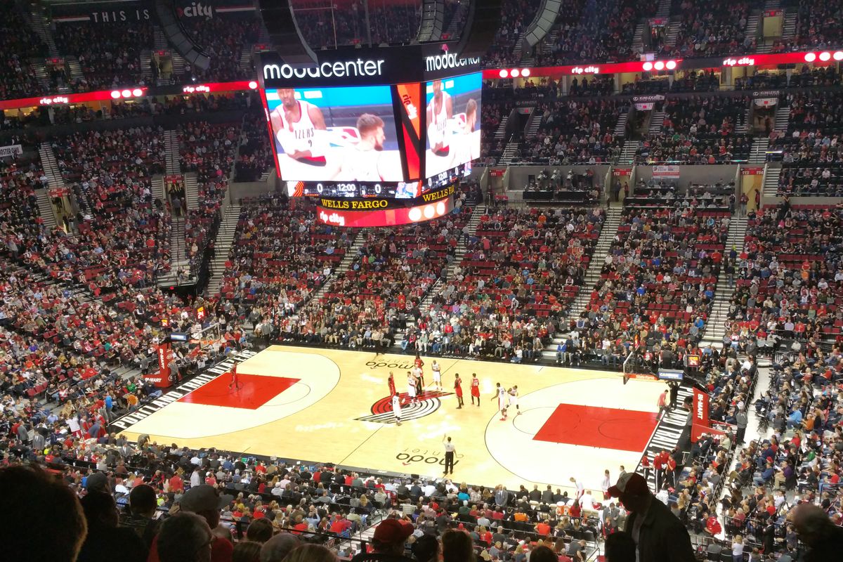 Moda Center arena do Portland Trail Blzers