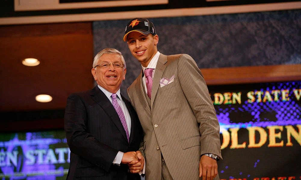 Stephen Curry melhores drafts da NBA