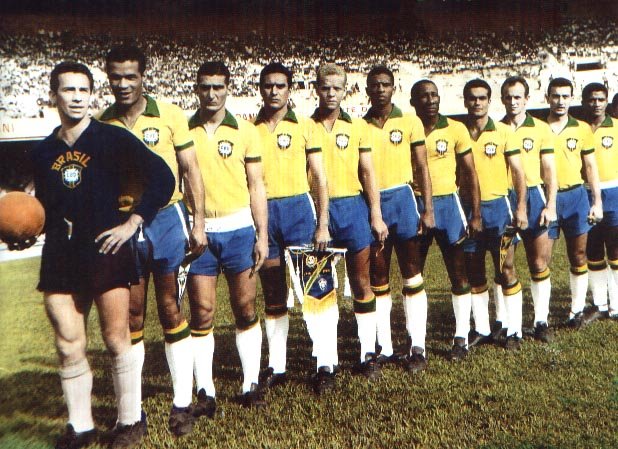 Sele&ccedil;&atilde;o Brasileira na inaugura&ccedil;&atilde;o do Mineirao em 1965