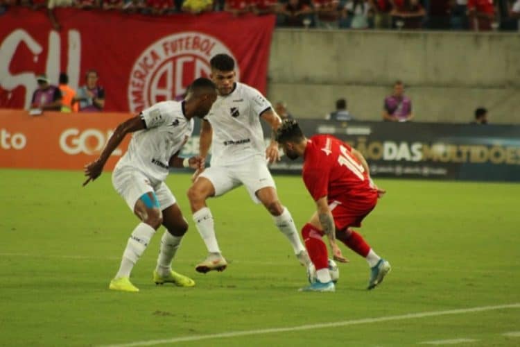 Imagem de jogo entre ABC e America