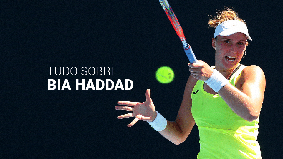 Beatriz Haddad Maia, a Bia Haddad (2026): t&iacute;tulos, melhor ranking e biografia