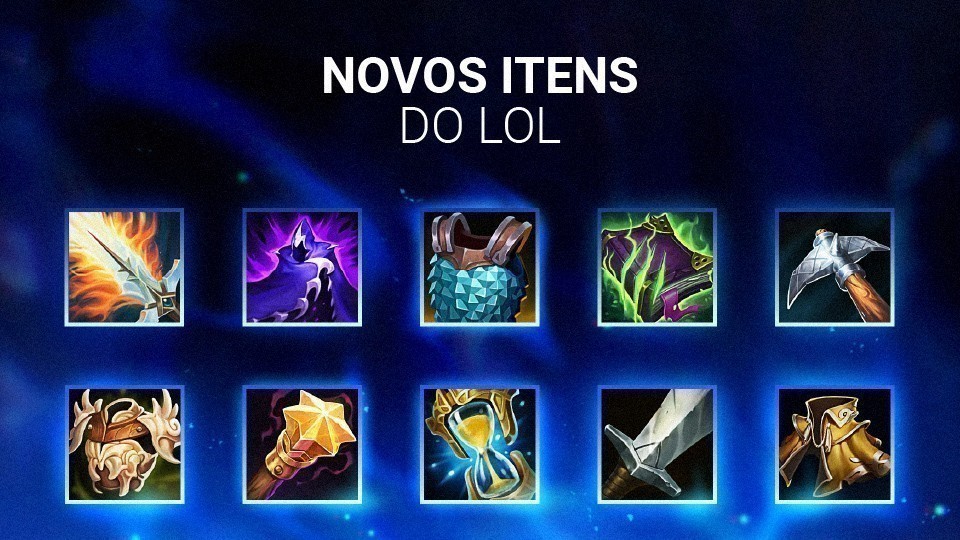 Novos itens do LoL: conhe&ccedil;a as 23 in&eacute;ditas op&ccedil;&otilde;es m&iacute;ticas