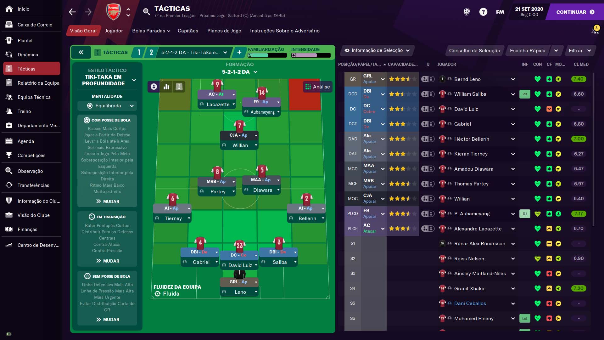 T&aacute;ticas do FM