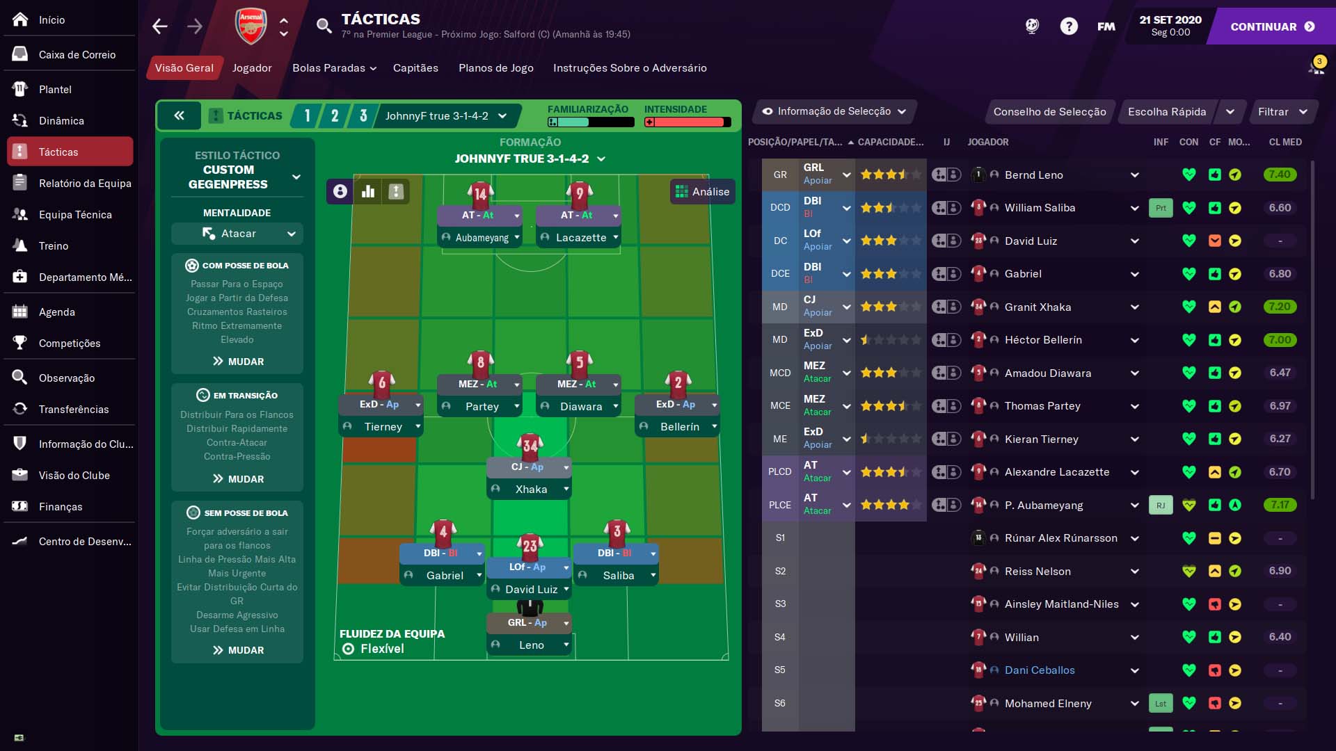 melhor t&aacute;tica do fm