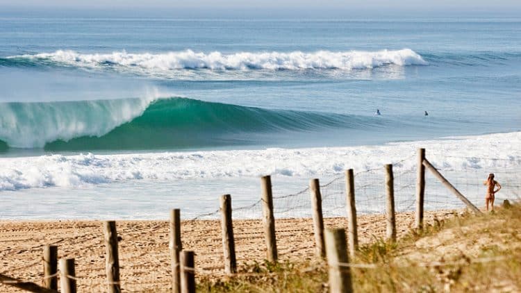 Hossegor é um dos melhores picos de surf do mundo