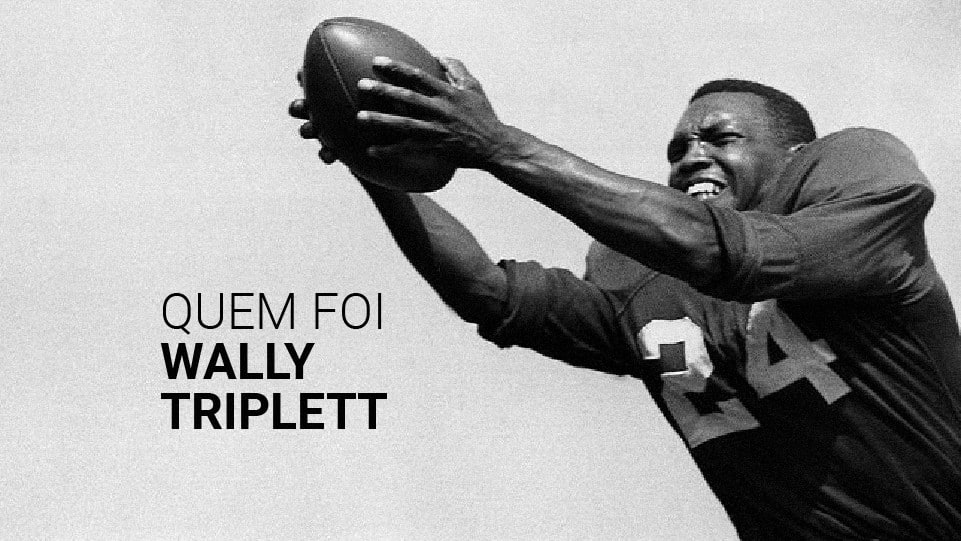 Wally Triplett, o primeiro jogador negro draftado a jogar na NFL