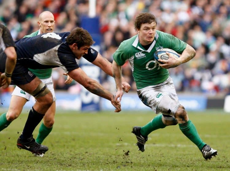Brian O'Driscoll foi o melhor jogador de rugby do mundo no come&ccedil;o dos anos 2000