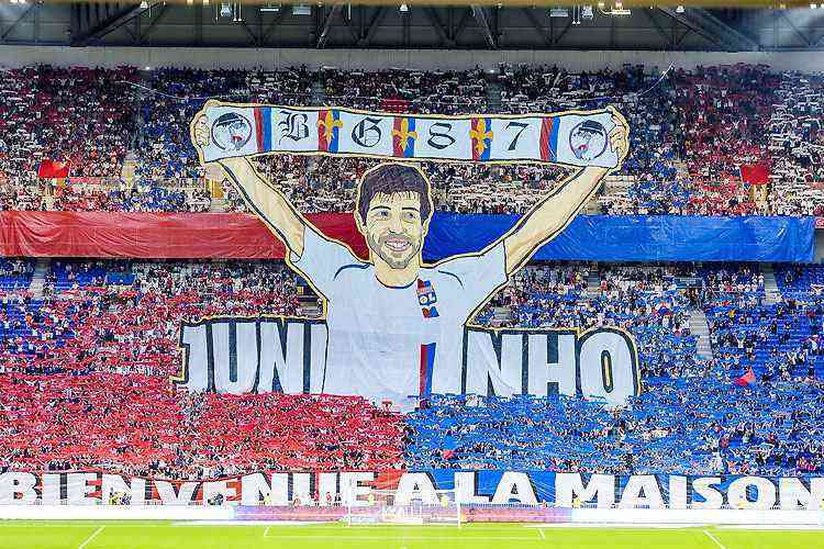 O Lyon tem uma das maiores torcidas da Fran&ccedil;a