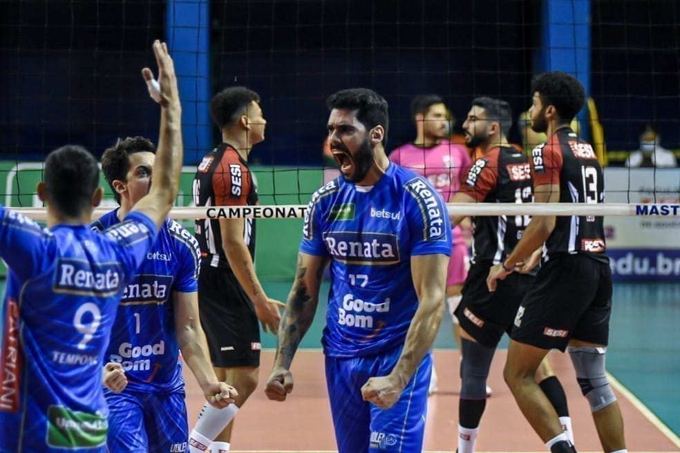 V&ocirc;lei Renata x Sesi-SP &ndash; Como aconteceu, destaques e vaga &agrave;s finais