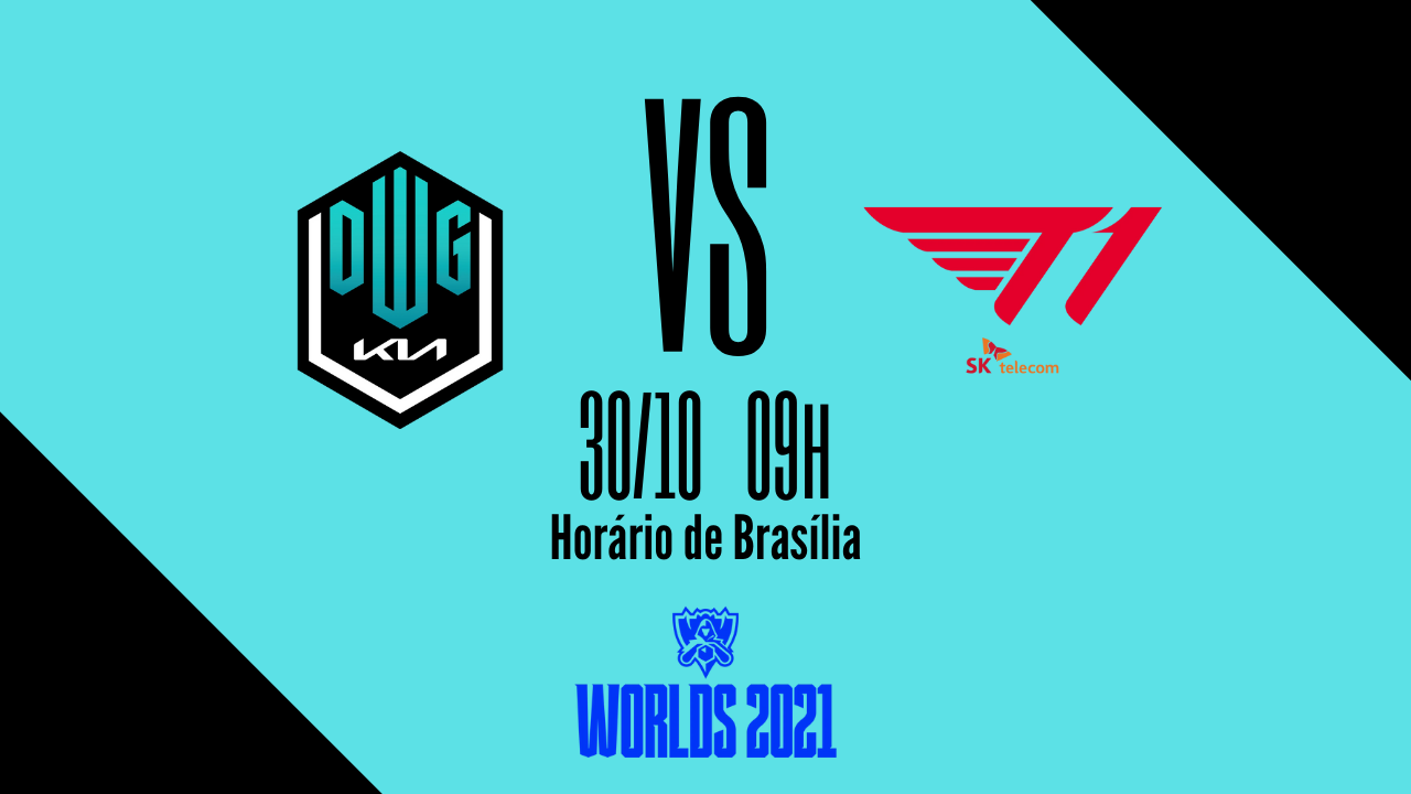 DWG KIA x T1 &ndash; Progn&oacute;stico da semifinal do Worlds 2021