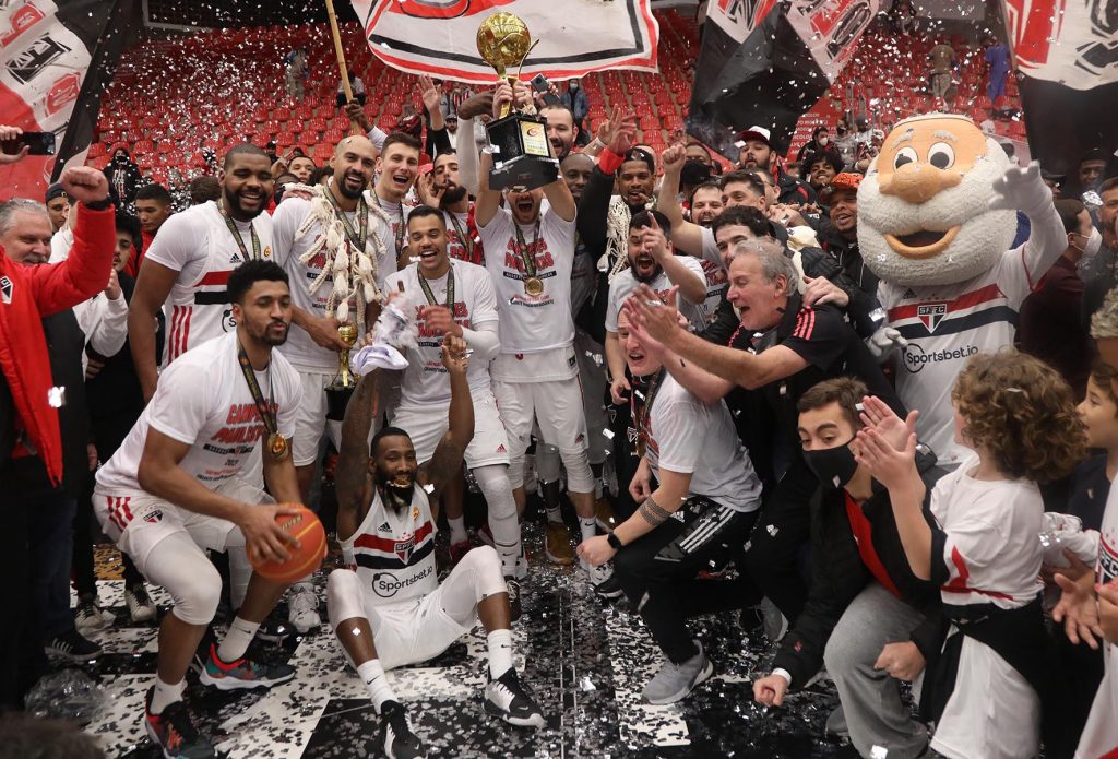 S&atilde;o Paulo Basquete &eacute; campe&atilde;o do Paulista 2021