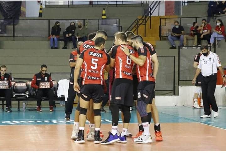 Sesi-SP x Montes Claros Am&eacute;rica V&ocirc;lei como aconteceu &ndash; Resultados, destaque e rea&ccedil;&atilde;o