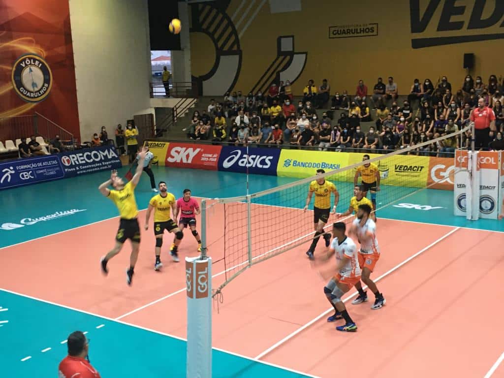 Vedacit V&ocirc;lei Guarulhos x Azulim/Uberl&acirc;ndia como aconteceu &ndash; resultado, destaques e rea&ccedil;&atilde;o