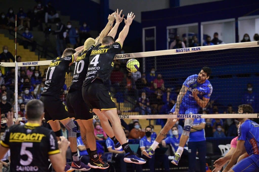 V&ocirc;lei Renata x Vedacit V&ocirc;lei Guarulhos como aconteceu &ndash; Resultado, destaques e rea&ccedil;&atilde;o