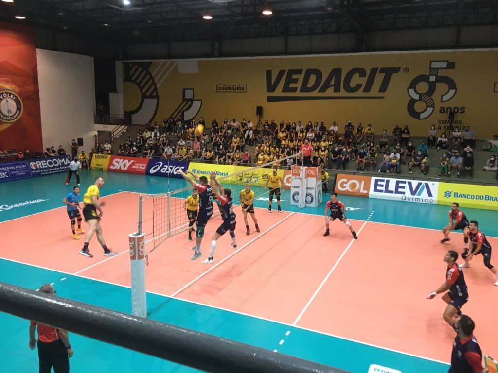 Vedacit V&ocirc;lei Guarulhos x Apan/Eleva/Blumenau como aconteceu &ndash; Resultado, destaques e rea&ccedil;&atilde;o