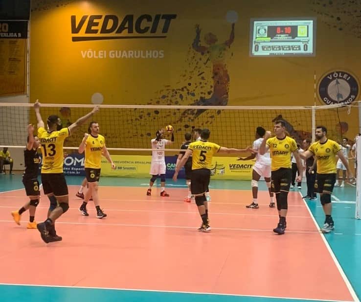 Vedacit V&ocirc;lei Guarulhos x Funvic/Natal como aconteceu &ndash; Resultado, destaques e rea&ccedil;&atilde;o