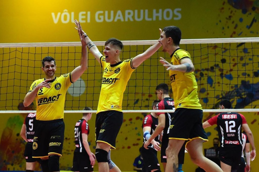 Vedacit V&ocirc;lei Guarulhos x Sesi-SP como aconteceu &ndash; Resultado, destaques e rea&ccedil;&atilde;o