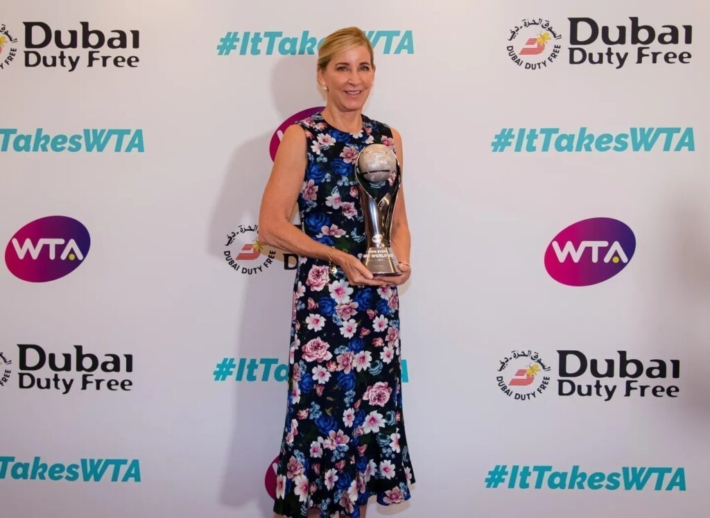 Chris Evert compartilha diagn&oacute;stico de c&acirc;ncer no ov&aacute;rio