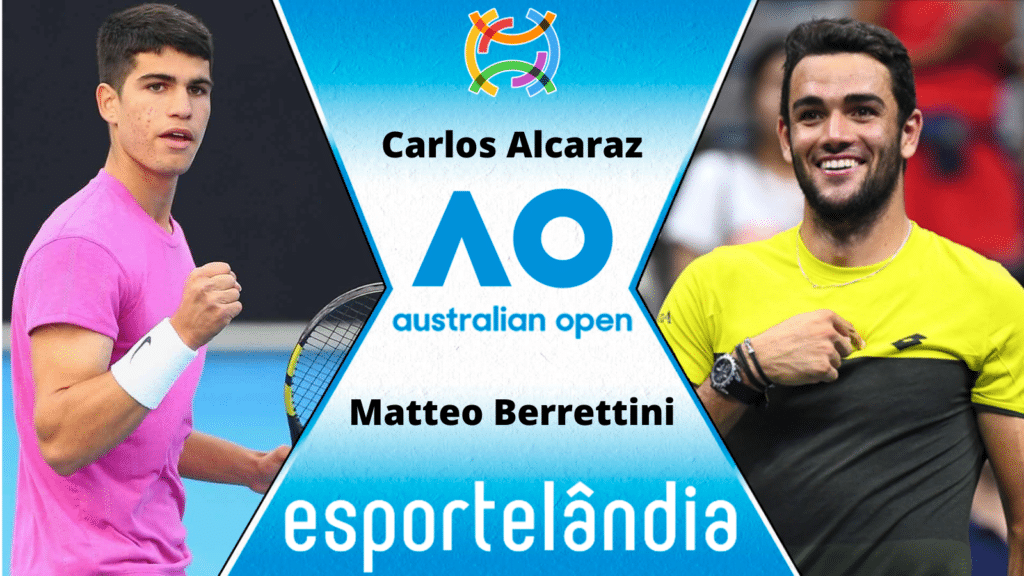Carlos Alcaraz x Matteo Berrettini &ndash; Dica, palpite e progn&oacute;stico &ndash; 20/01