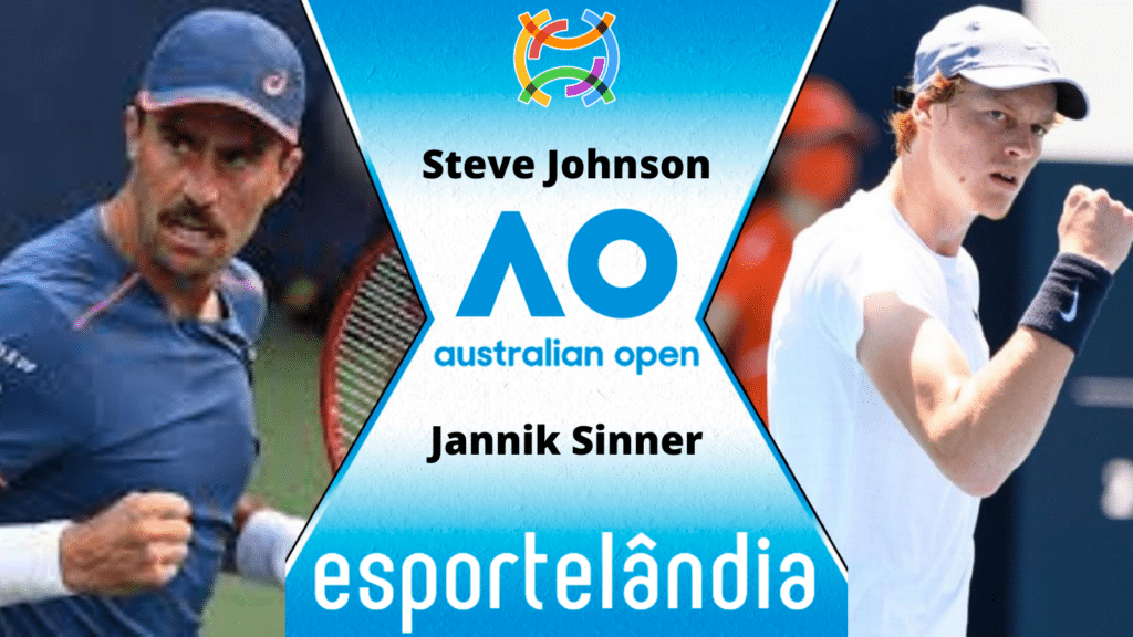Steve Johnson x Jannik Sinner &ndash; Dica, palpite e progn&oacute;stico &ndash; 20/01