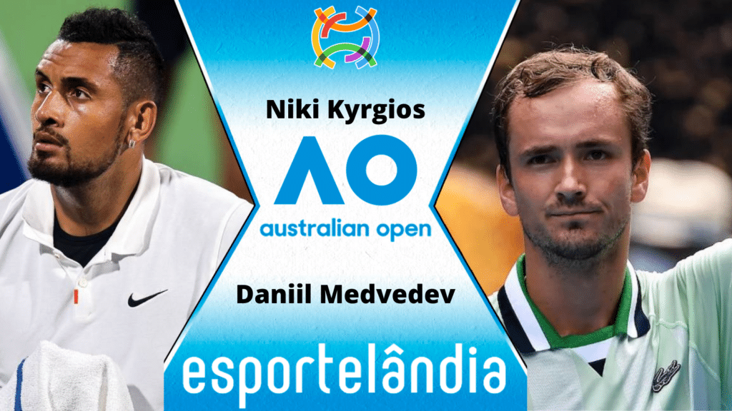 Nick Kyrgios x Daniil Medvedev &ndash; Dica, palpite e progn&oacute;stico &ndash; 20/01