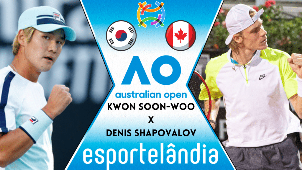 Kwon Soon-woo x Denis Shapovalov &ndash; Palpite e progn&oacute;stico &ndash; 18/01