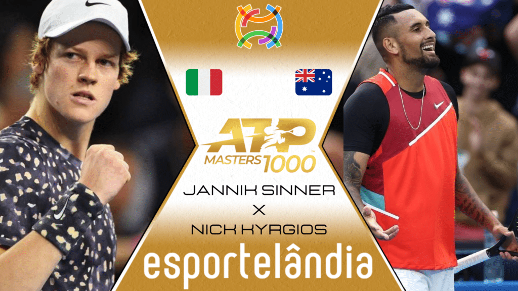 Jannik Sinner x Nick Kyrgios &ndash; Dica, palpite e progn&oacute;stico &ndash; 16/03