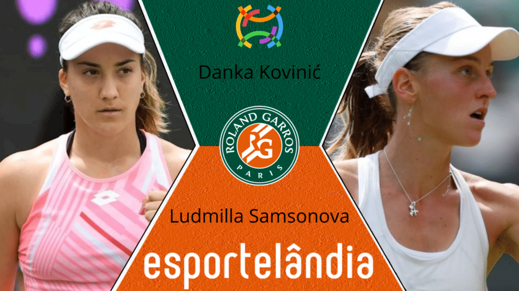 Danka Kovinić x Ludmilla Samsonova &ndash; Dica, palpite e progn&oacute;stico &ndash; 23/05
