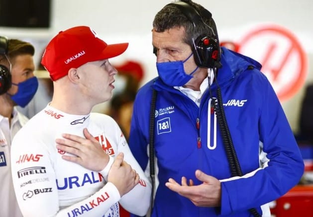 Haas &eacute; acionada na justi&ccedil;a por falta de pagamentos com Mazepin