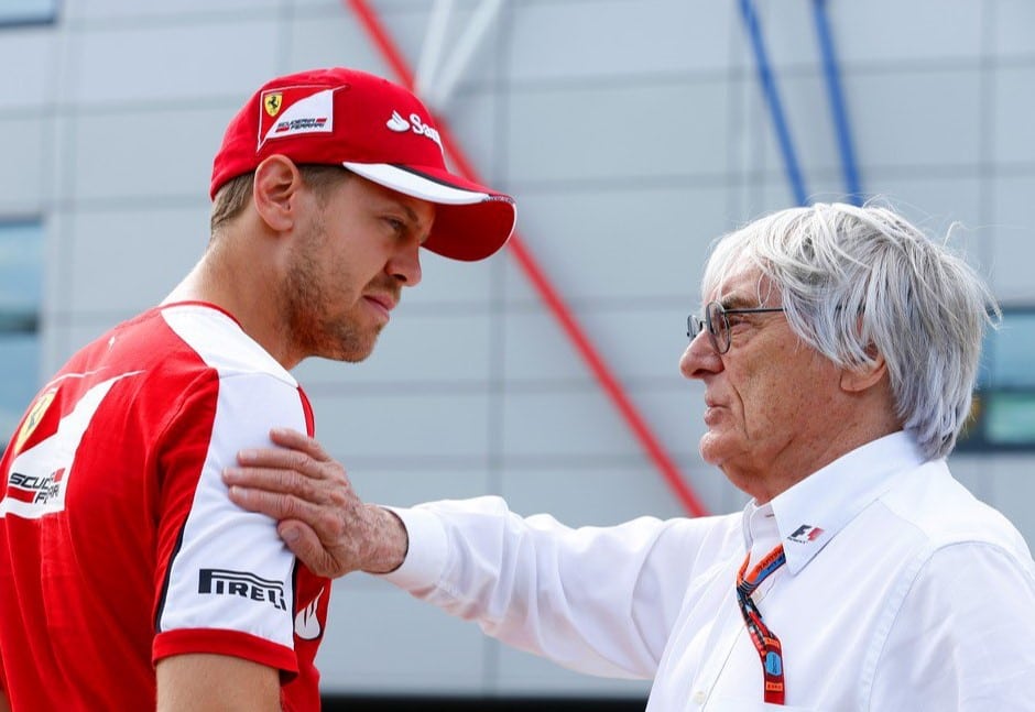 Ex-presidente da F1 cr&iacute;tica Vettel &ldquo;precisa decidir se &eacute; pol&iacute;tico ou piloto&rdquo;
