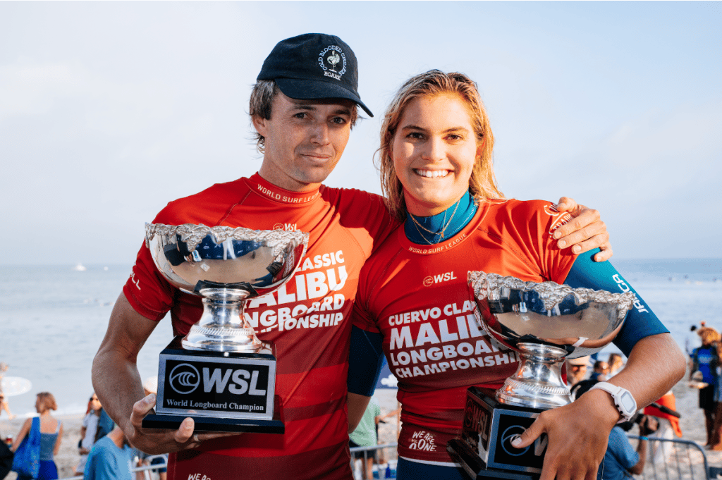 Longboard: Harrison Roach e Soleil Errico s&atilde;o os campe&otilde;es de 2022