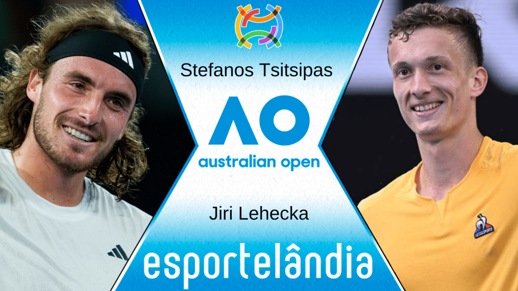 Stefanos Tsitsipas x Jiri Lehecka &ndash; Palpite e progn&oacute;stico &ndash; 24/01