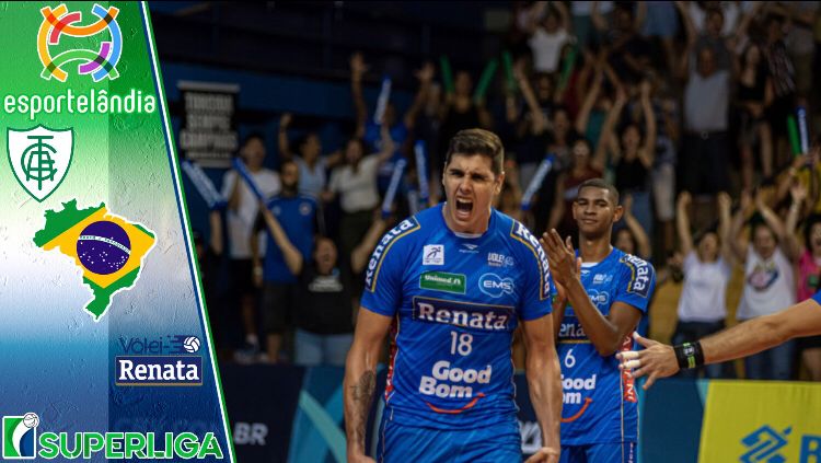 Am&eacute;rica V&ocirc;lei x V&ocirc;lei Renata &ndash; Dica, palpite e progn&oacute;stico &ndash; 12/02