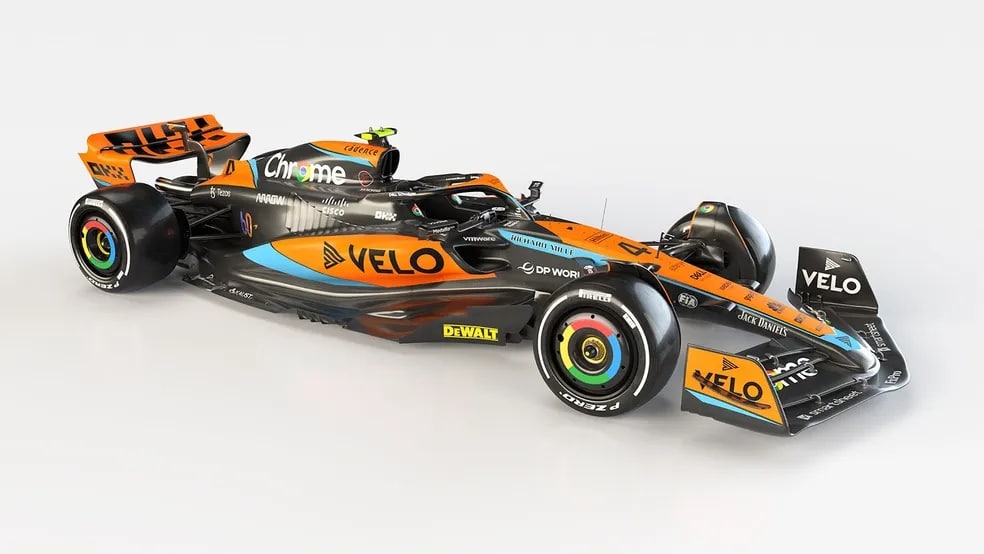 McLaren apresenta o MCL60, seu carro para a F&oacute;rmula 1 2023