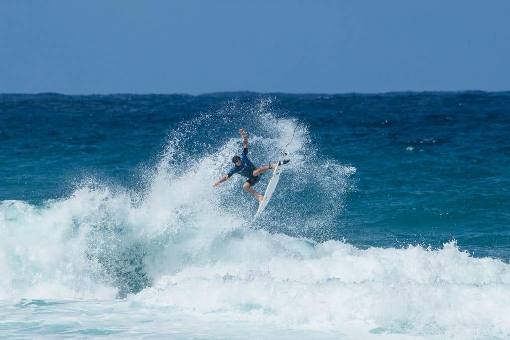 Brasil se garante 100% em Sunset Beach