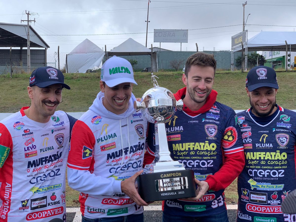 Destaque do Cascavel Futsal revela &ldquo;o segredo&rdquo; de mais uma conquista da Libertadores; confira