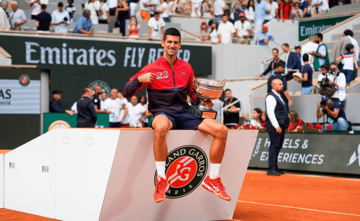 23 vezes! Novak Djokovic &eacute; o maior campe&atilde;o de Grand Slams