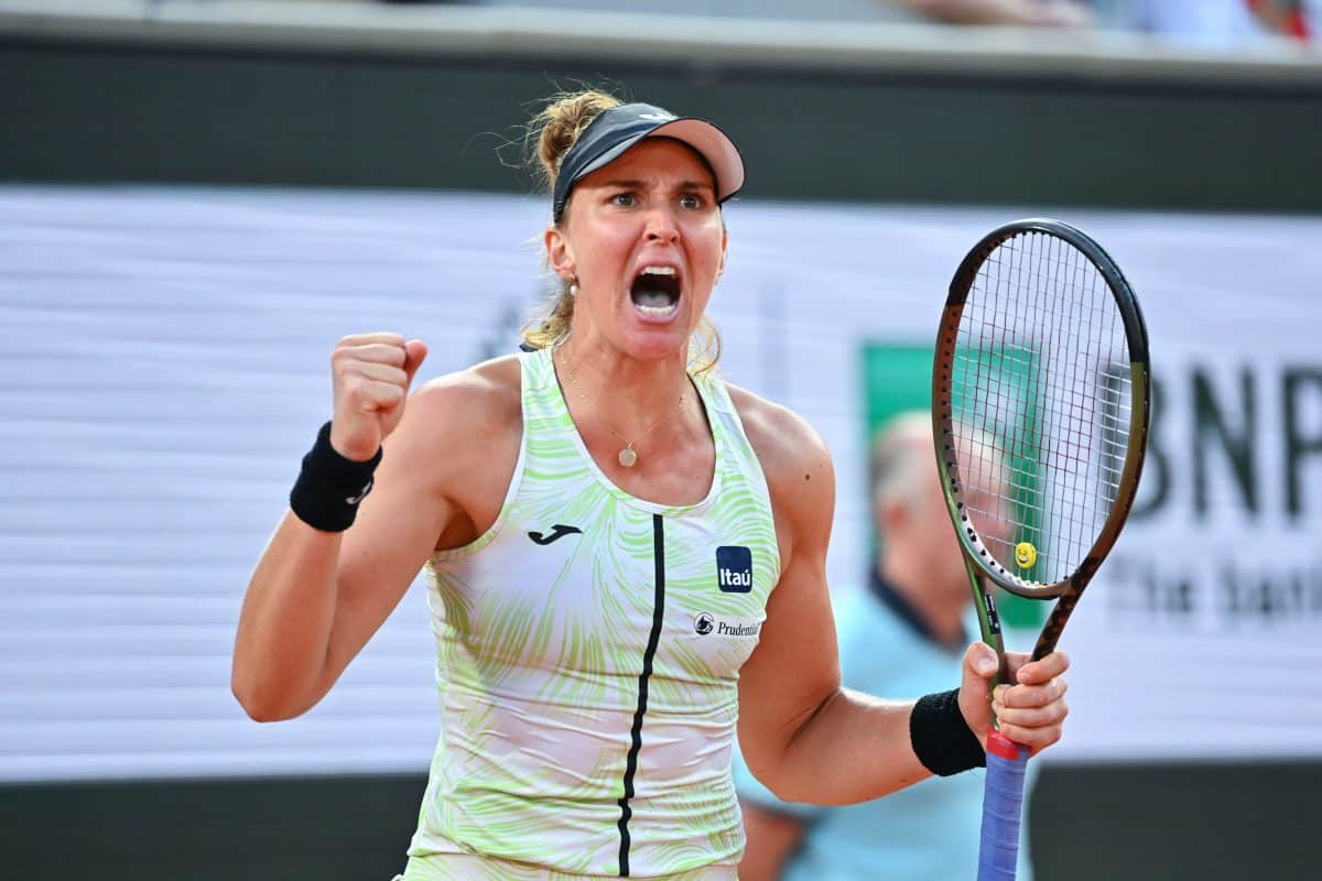 Rainha das viradas! Bia Haddad alcan&ccedil;a marca in&eacute;dita em Wimbledon