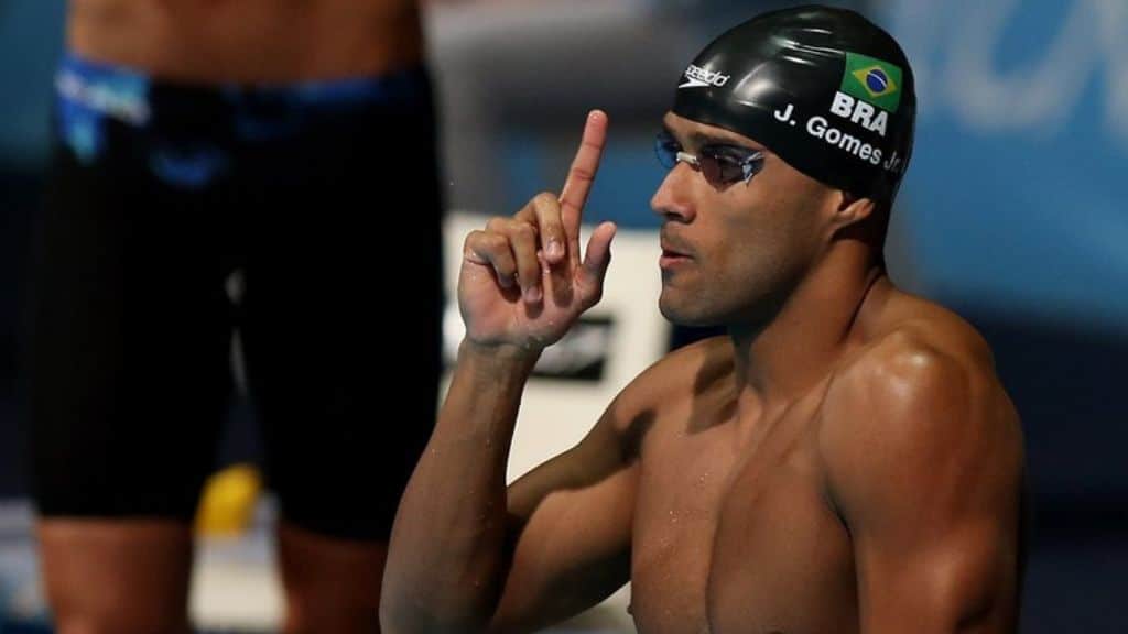 Brasil garante vaga na final dos 50m peito no Mundial de esportes aqu&aacute;ticos