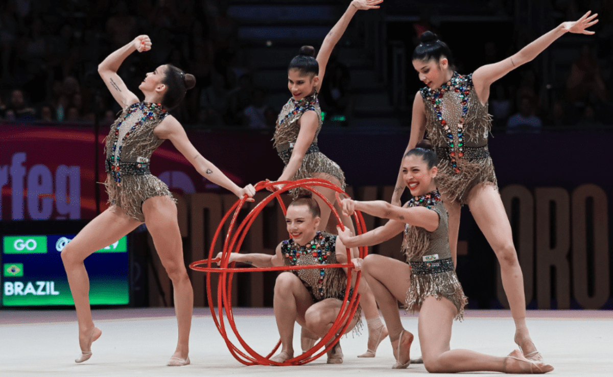 Brasil repete resultado de 2022 no Mundial de gin&aacute;stica