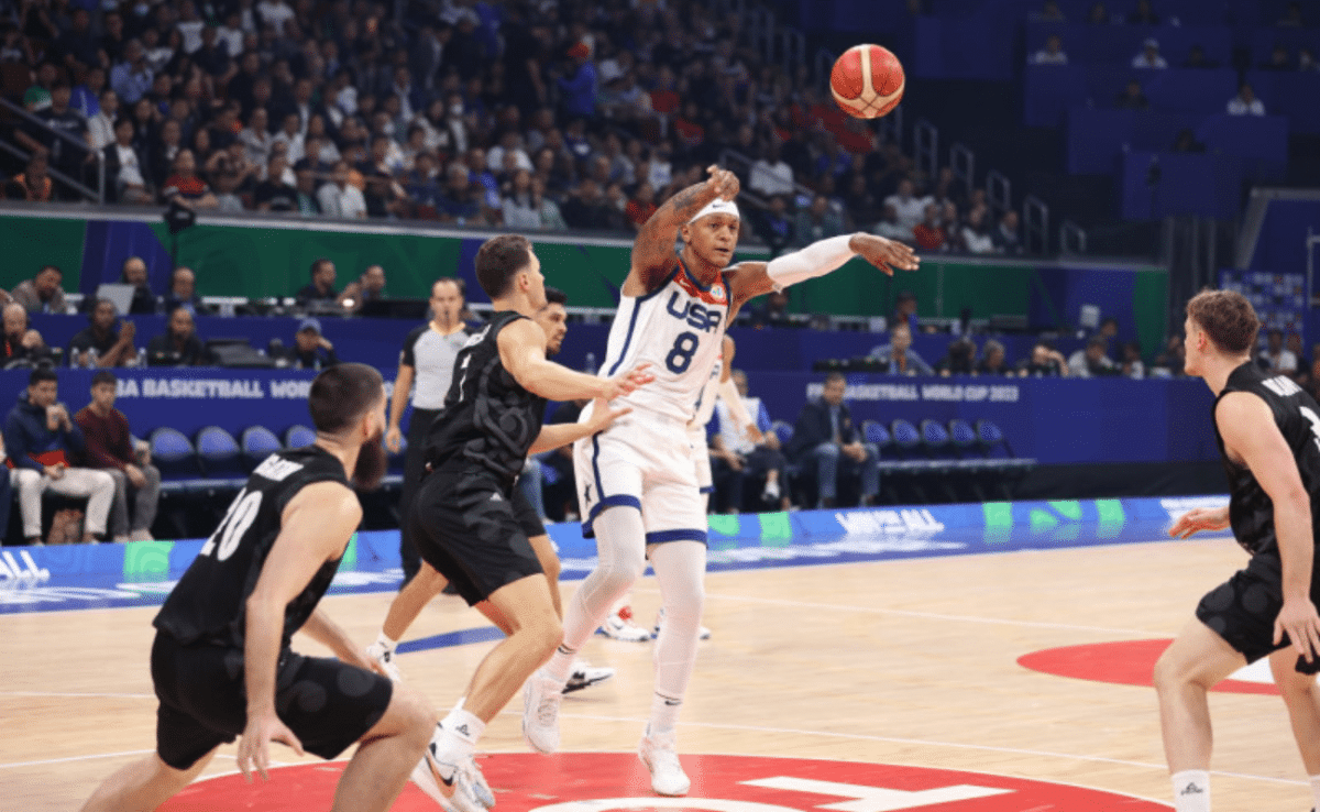 Show de Paolo Banchero garante vit&oacute;ria dos EUA na Copa do Mundo de Basquete