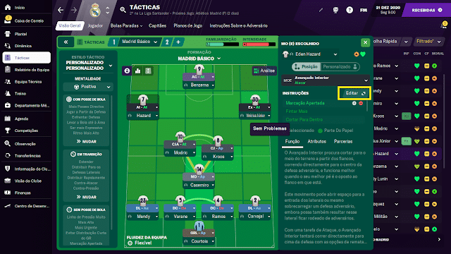 dicas de football manager