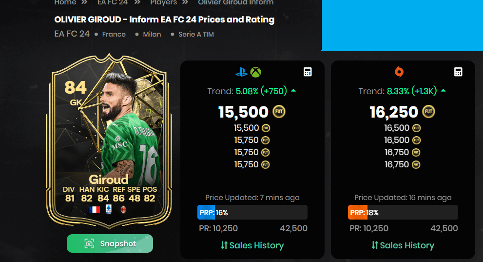 Jogadores de linha que viraram goleiros e ganharam cartas no Ultimate Team