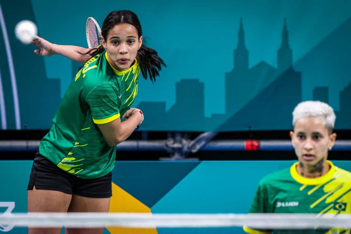 Juliana e Sania Lima conquistam medalha hist&oacute;rica para o Badminton brasileiro no Pan-americano 2023
